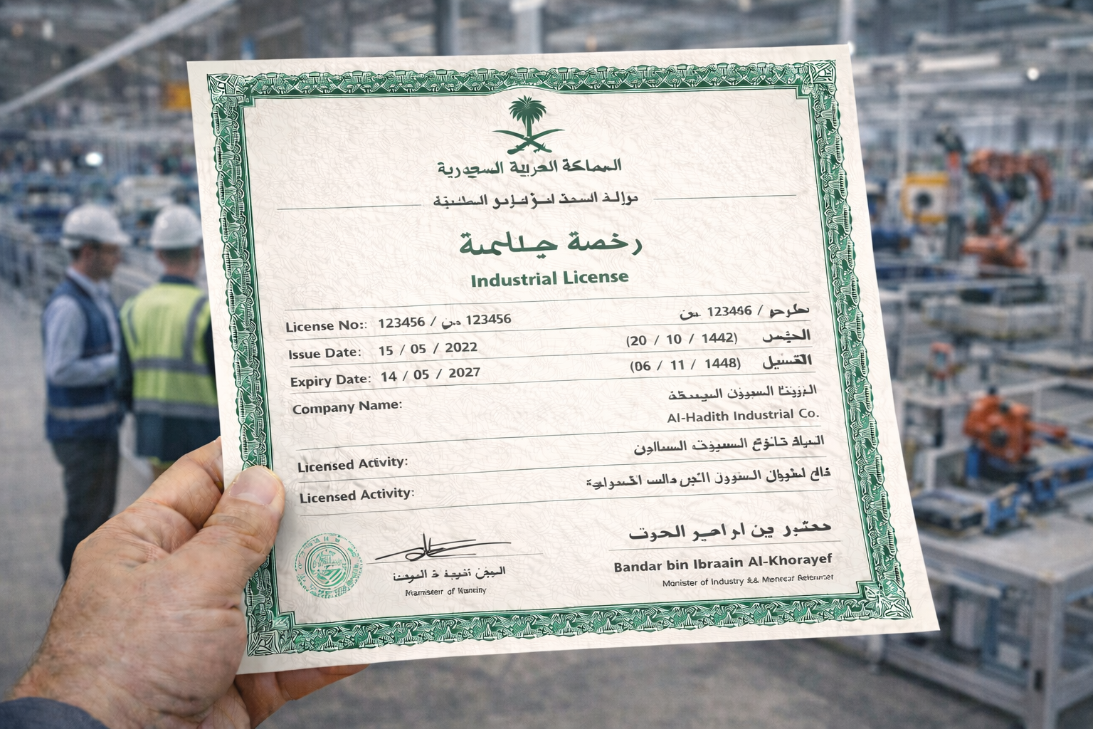 Industrial License