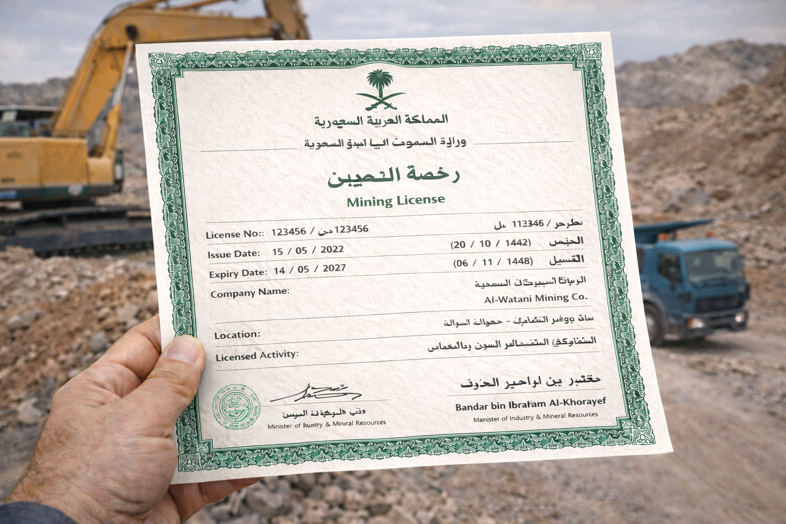 Mining License
