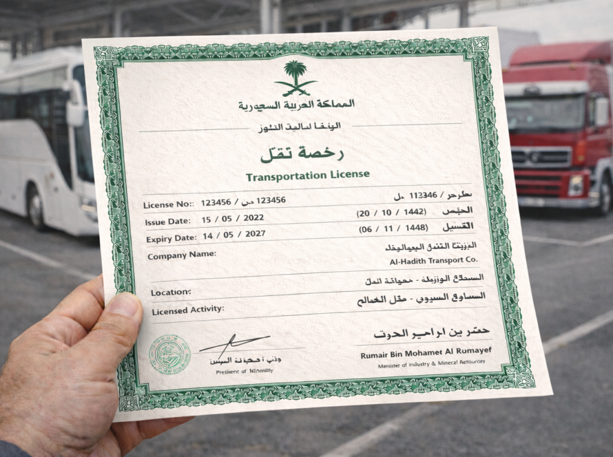 Transportation License